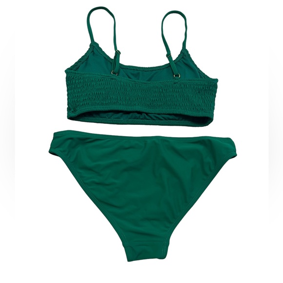 EUC Cabana del Sol 2 Piece Bikini Green Size S - Picture 3 of 5